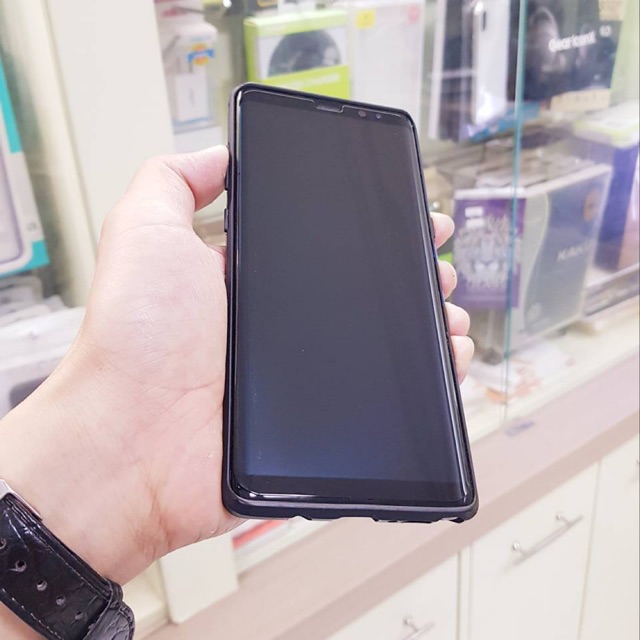 [DÁN CƯỜNG LỰC SAMSUNG NOTE 8/ NOTE 9 G FULL KEO UV XỊN, DỄ THÁO, KEO XỊN 100% (KHÁCH Ở XA CÓ KÈM ĐÈN CHIẾU UV XỊN)