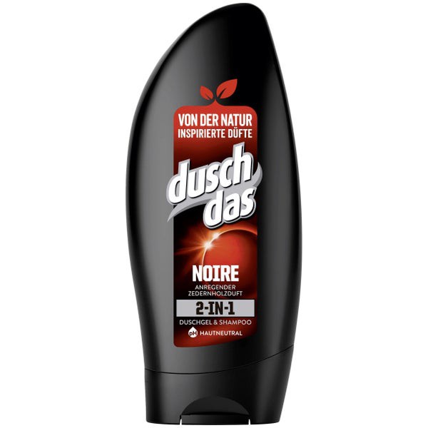 Sữa tắm gội Dusch Das Noire 2in1 hương Gỗ, chai 250ml