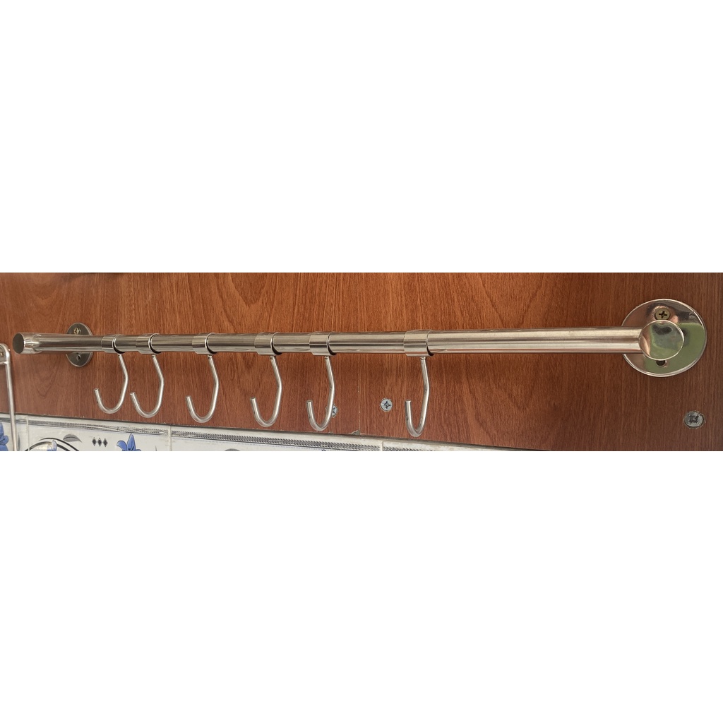 Thanh Máng Nồi Inox 304 - Thanh Treo Đồ Đa Năng Inox 304