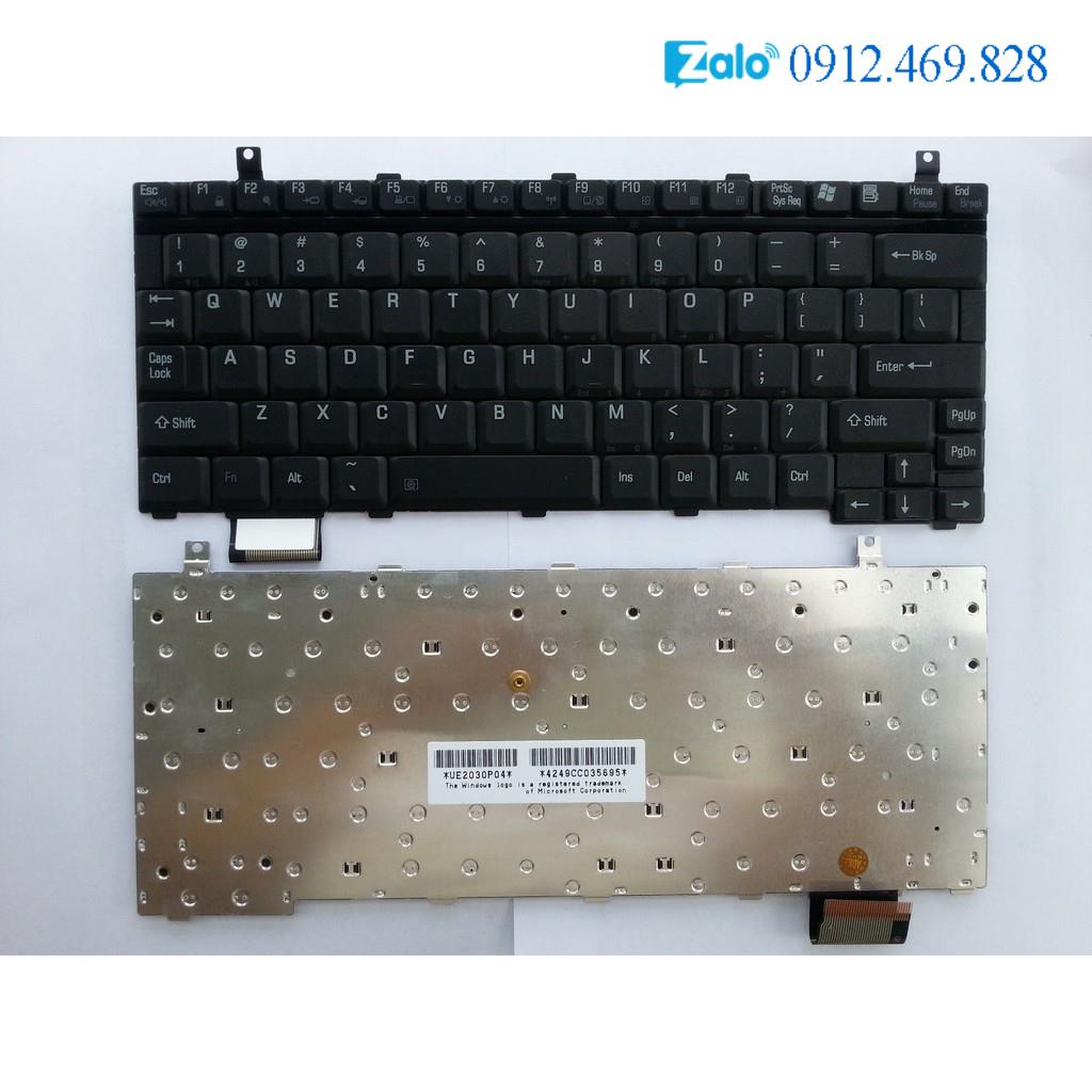 Bàn phím laptop Toshiba Tecra M6, Satellite U200 U205, Portege M200 M205 M400 M500 M600 – U200