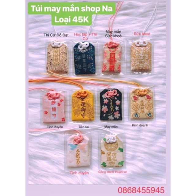 Túi may mắn shop Nana