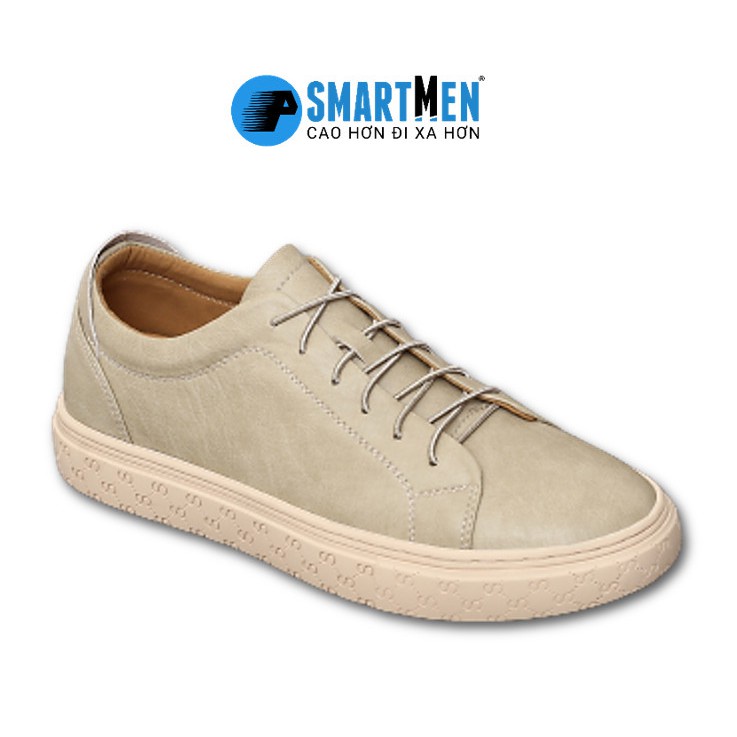 Giày Thể thao Tăng chiều cao SMARTMEN STAR-03S Nâu !