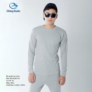 Bộ quần áo thu đông nam 409 AQ6124 Dệt Kim Đông Xuân