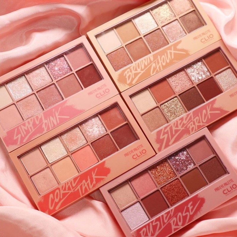 Bảng mắt Clio Pro Ere Palette 02 Brown Choux cao cấp