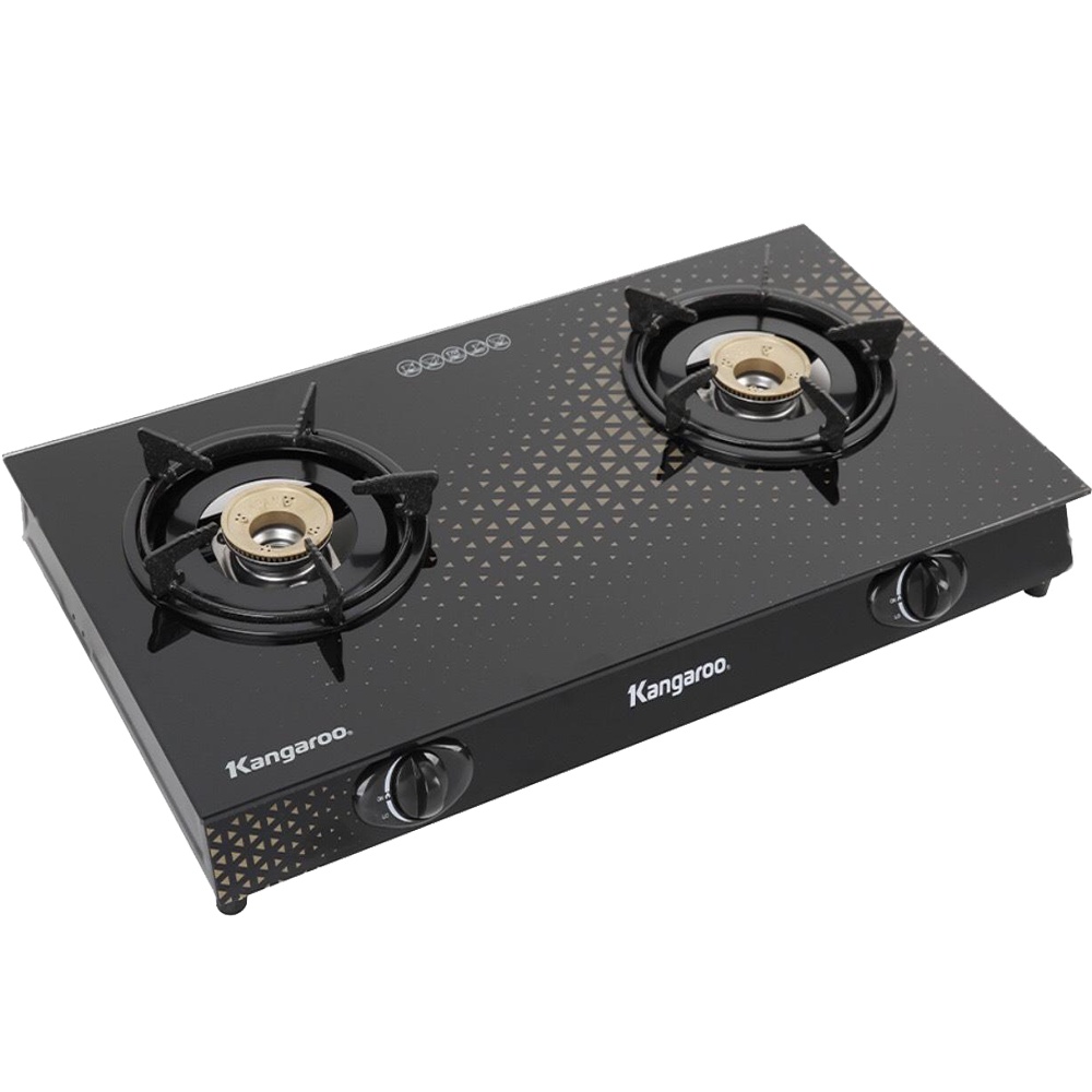 Bếp ga đôi Kangaroo KG8G1C Chính hãng 100%+Tặng dây gas-bếp bền tốt tiết kiệm gas