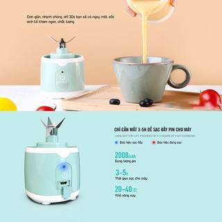 Máy Xay Sinh Tố Mini Cầm Tay, Juice Cup Remax BH 6 Tháng - BAP