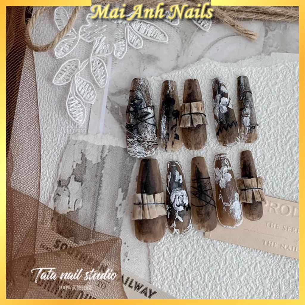 Bìa chụp ảnh - Phụ kiện derco bìa gỗ ép MaiAnhNails