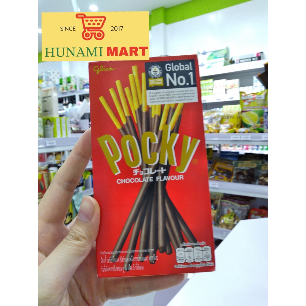 Bánh Glico Pocky chocolate Thái (49g)