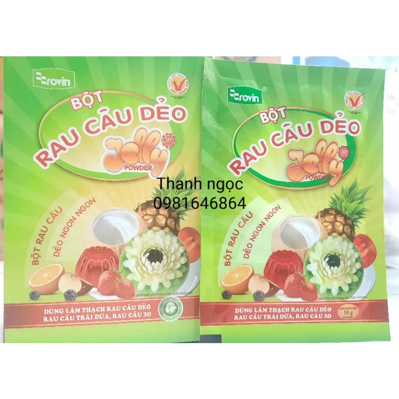 Bột rau câu dẻo felly hoàng yến 10g