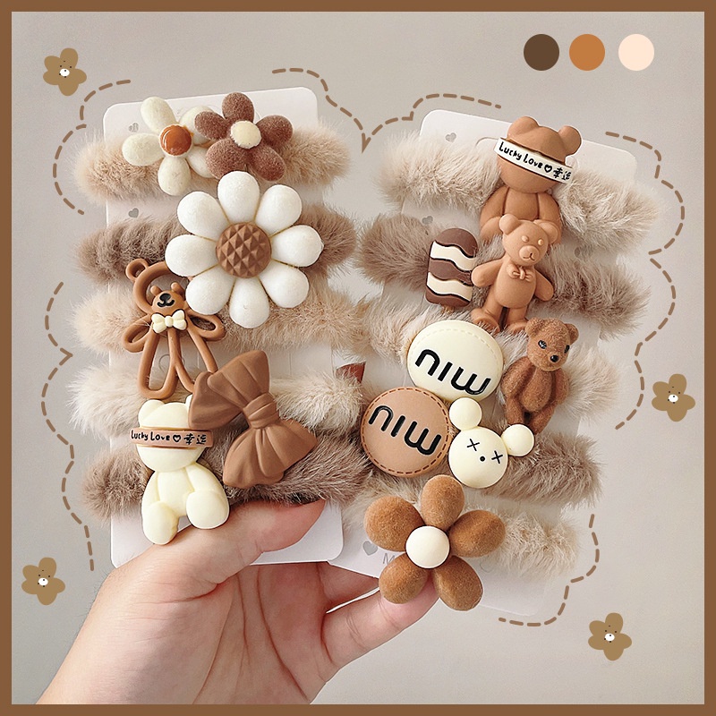 Dây cột tóc hoạt hình dễ thương, không gây đau tóc cho mẹ và bé gái