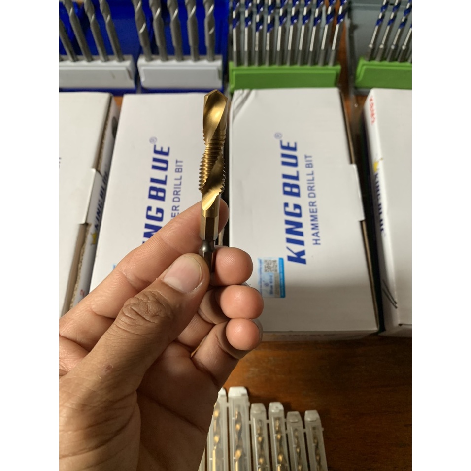 Mũi khoan taro M3 - M10 thép HSS thương hiệu King Blue