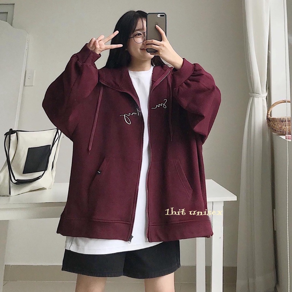 Áo Khoác SOMEDAY-1hit_unisex có khóa kéoi