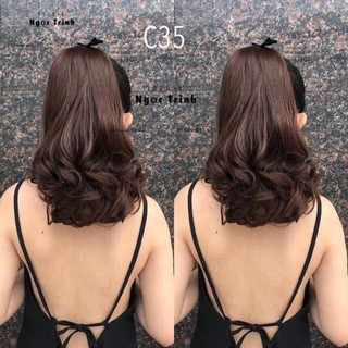 Tóc giả cột đuôi 38cm