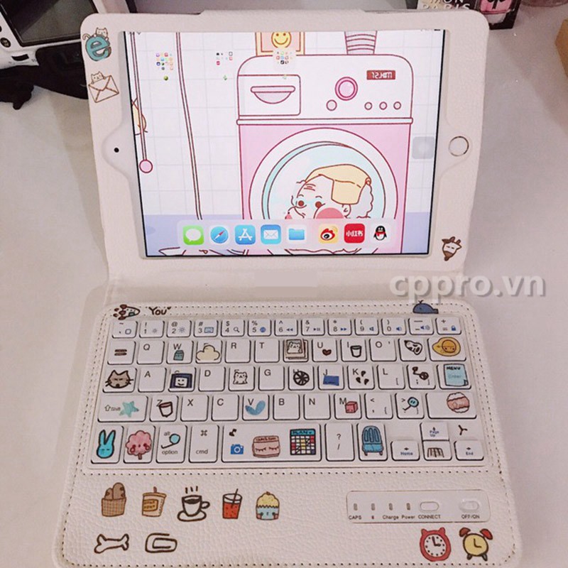 Bao da và bàn phím iPad Bluetooth 9.7 iPad 2017/2018 10.2 iPad 7th Gen Air1 Air2 Air3 Mini 12345 Pro 9.7 10.5 11 | BigBuy360 - bigbuy360.vn
