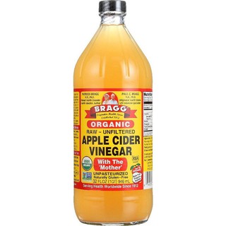Giấm táo hữu cơ Bragg 946ml