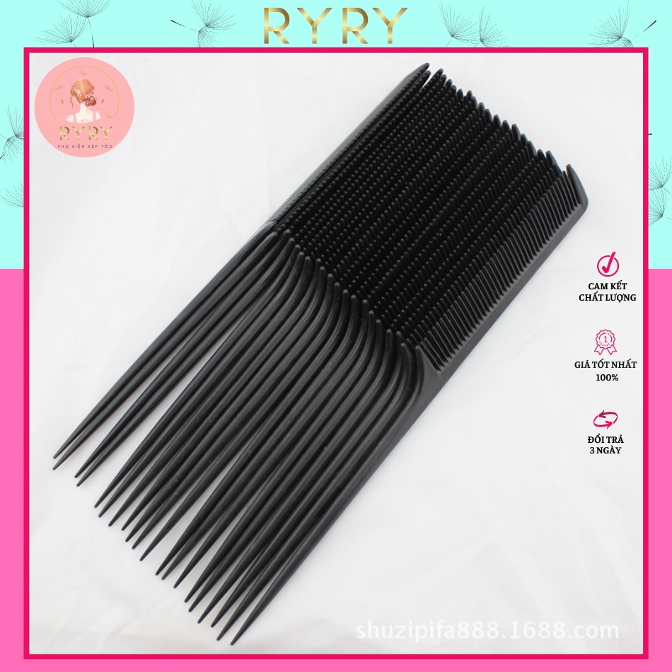 Lược Chải Tóc Răng Thưa, Răng Thường, Chải Chấy, Chải Trí, Chải Đuôi Ngựa Dễ Thương Tiện Dụng