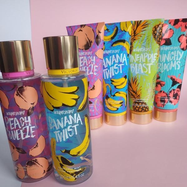dùng thử] ☆ Xịt Thơm Body Victoria's Secret Banana Twist Sữa