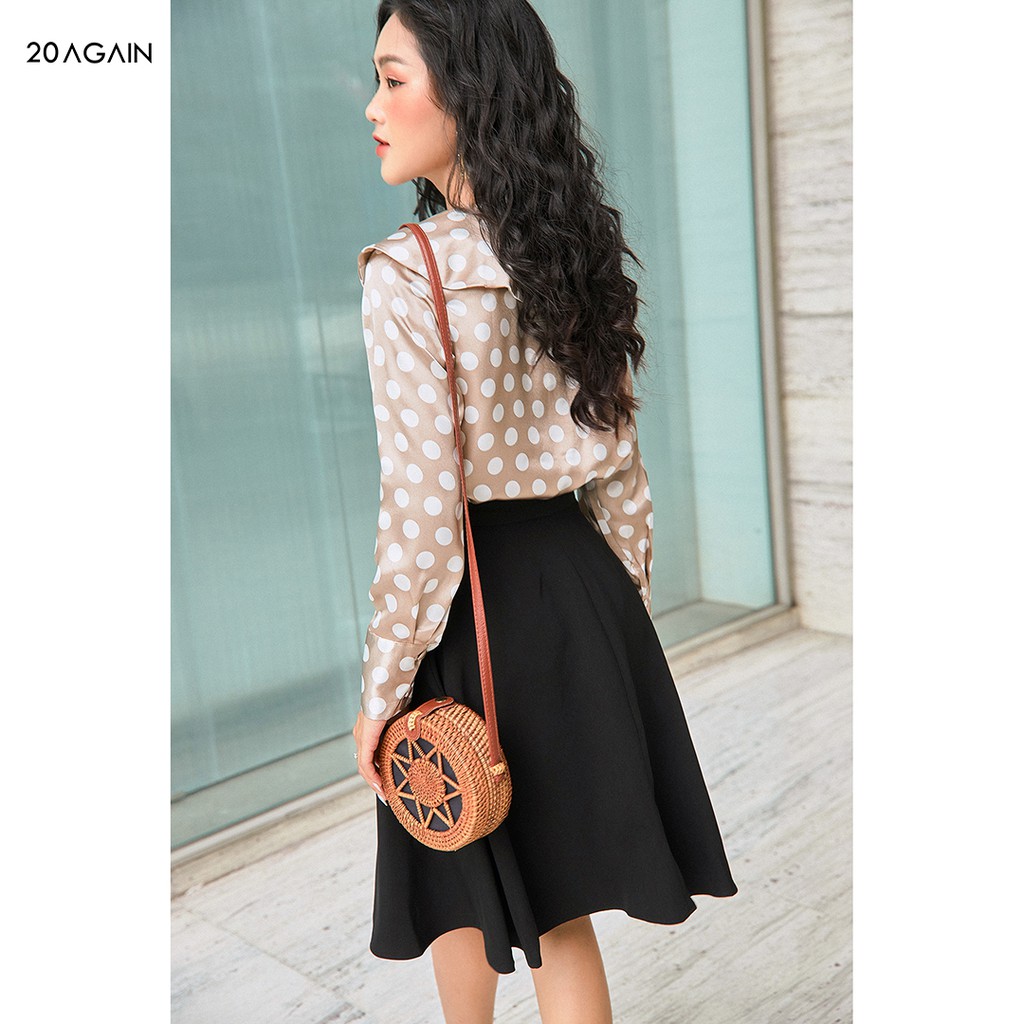 Chân váy chữ A thanh lịch 20AGAIN JDA1895 thiết kế bắt mắt và nổi bật | BigBuy360 - bigbuy360.vn