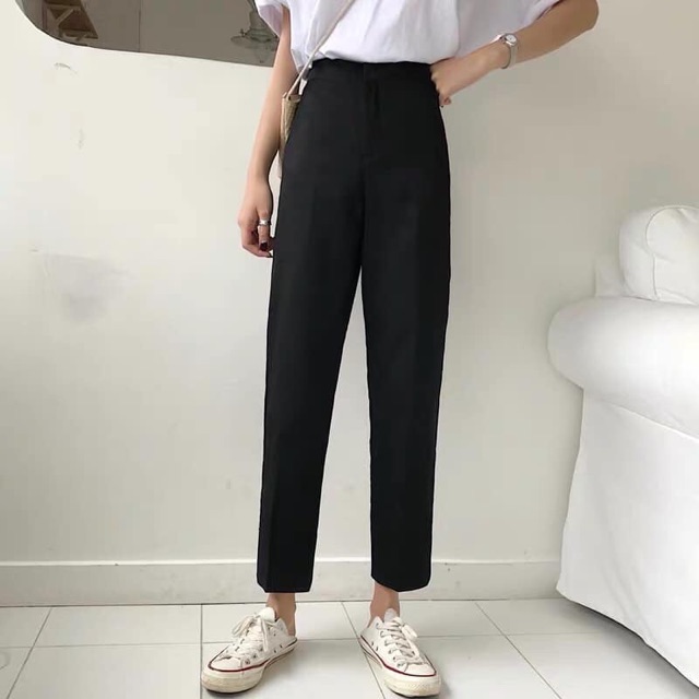 Quần âu vải, dáng xuông | BigBuy360 - bigbuy360.vn
