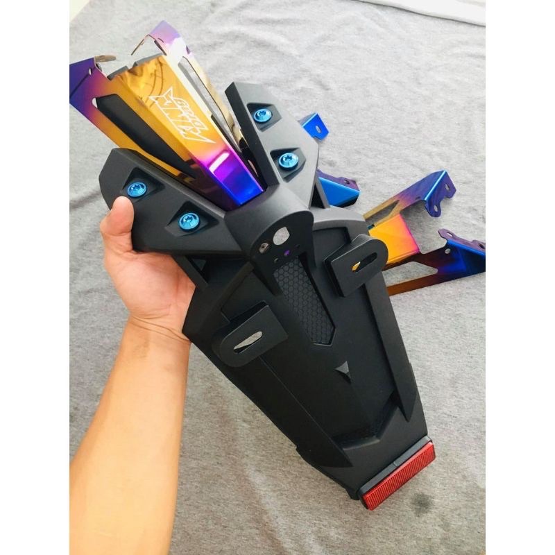 Đè Sau Malay+Đế KINGDRAG+Ốc GR5 Gắn EXCITER 150/ Ex 150