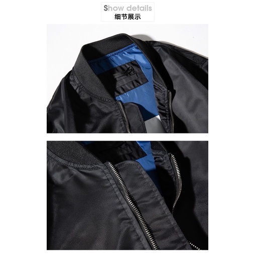 Áo Khoác bomber Air NASA nhập khẩu Chất Lượng Cao