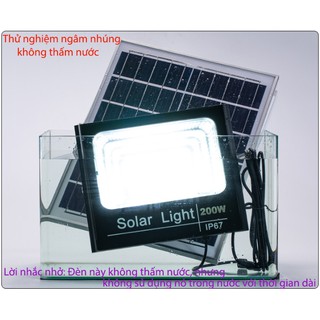 Đèn led pha năng lượng mặt trời 45W