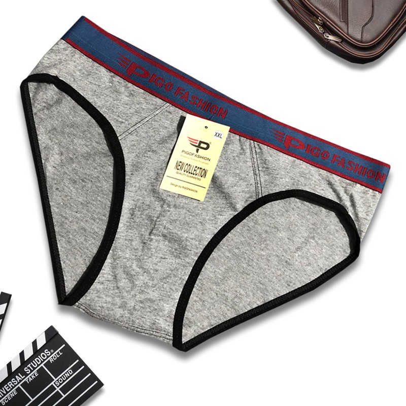 [Mã LTBAUAB19 giảm 7% đơn 99K] Quần lót nam tam giác thun cotton lạnh Pigofashion QLPG01 màu ngẫu nhiên