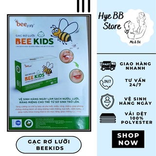 [HÀNG CHÍNH HÃNG] Gạc rơ lưỡi đóng túi Bee Kids