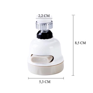 Đầu Vòi Tăng Áp 360 Độ