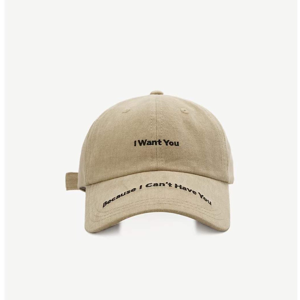 Nón lưỡi trai LINJW bằng cotton có thể điều chỉnh thời trang Hip Hop