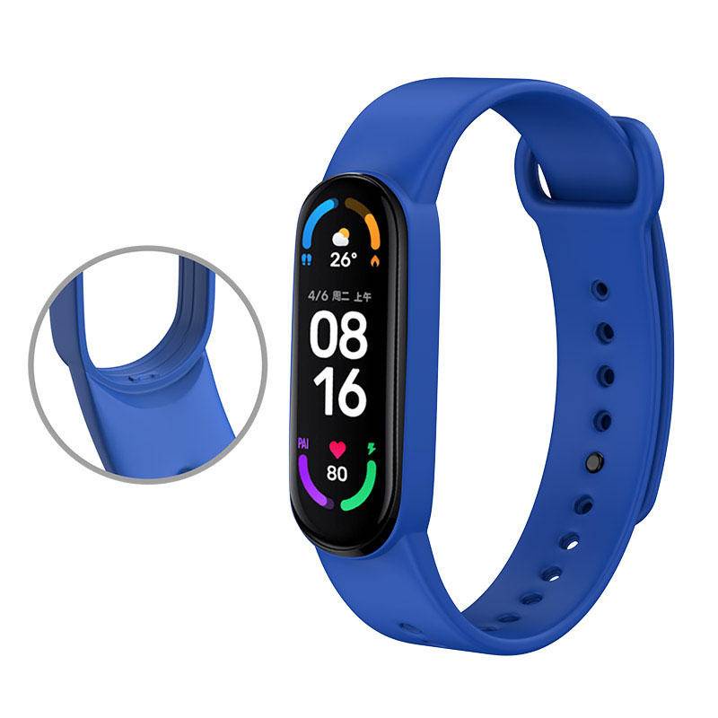Dây Silicone Thay Thế Cho ĐồNg Hồ Thể Thao Xiaomi Mi band 6 5 4 3 Mi Band6 Band5 band 3