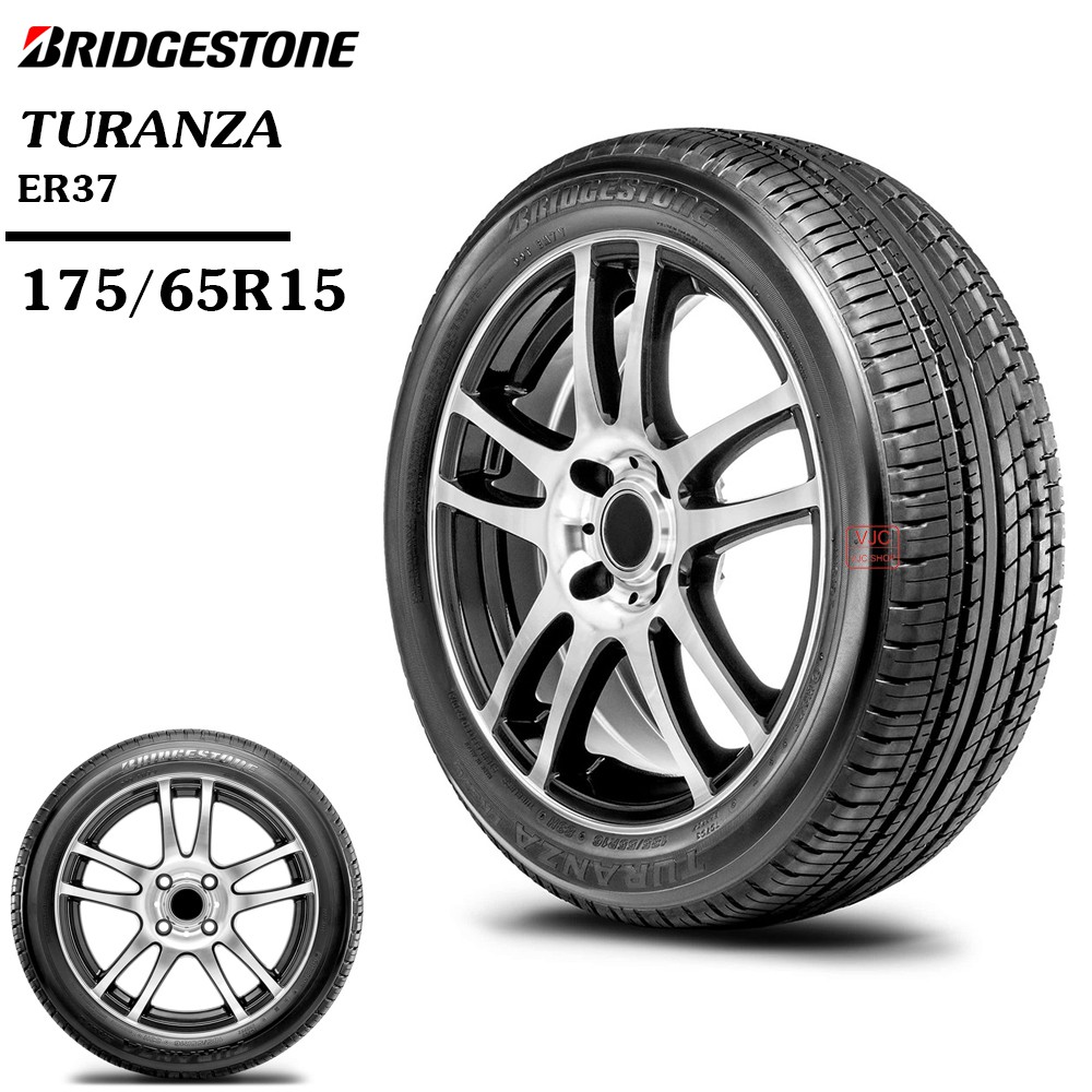 Lốp Bridgestone 175/65R15 TURANZA ER37 Dùng Cho xe HONDA CITY MT Xuất xứ Thái Lan