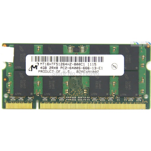 Ram laptop DDR2 /DDR3 /2GB /4GB /8GB Bus 667 /800 1333 /1600 chính hãng bóc máy