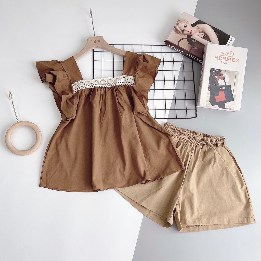 BỘ NỮ CAO CẤP BABYDOLL PHA REN TAY BÈO ĐIỆU ĐÀ BN192 | BigBuy360 - bigbuy360.vn