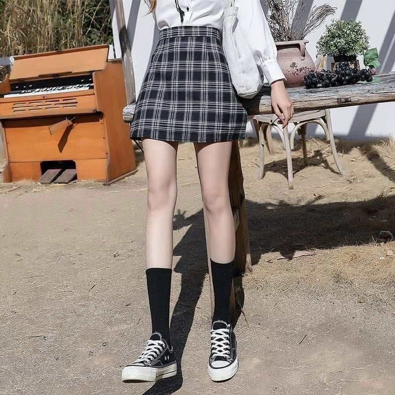 [Mã FAMAYWA giảm 10K đơn 50K] Chân Váy Chữ A Kẻ Caro Dành Cho Nữ Hot Trend - VIETCEN | BigBuy360 - bigbuy360.vn