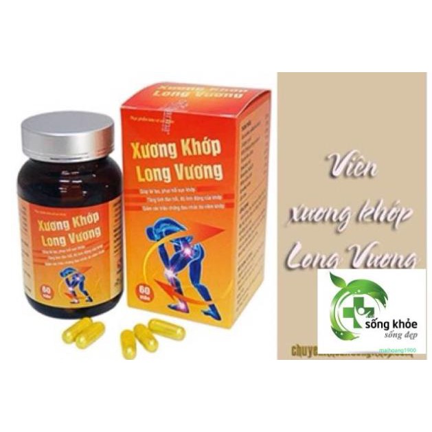 Xương Khớp Long Vương-Giúp giảm đau nhức,thoái hóa khớp,viêm khớp dạng thấp,giúp tái tạo, phục hồi sụn khớp