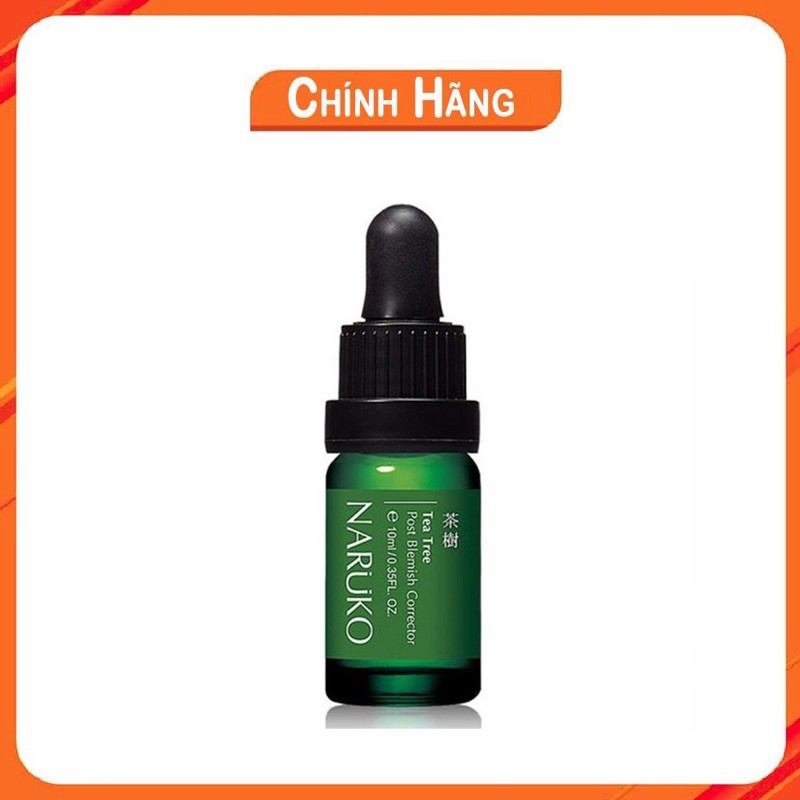 Dung dịch sẹo, thâm, rỗ Naruko Tea Tree Post Blemish Corrector 10ml BẢN ĐÀI