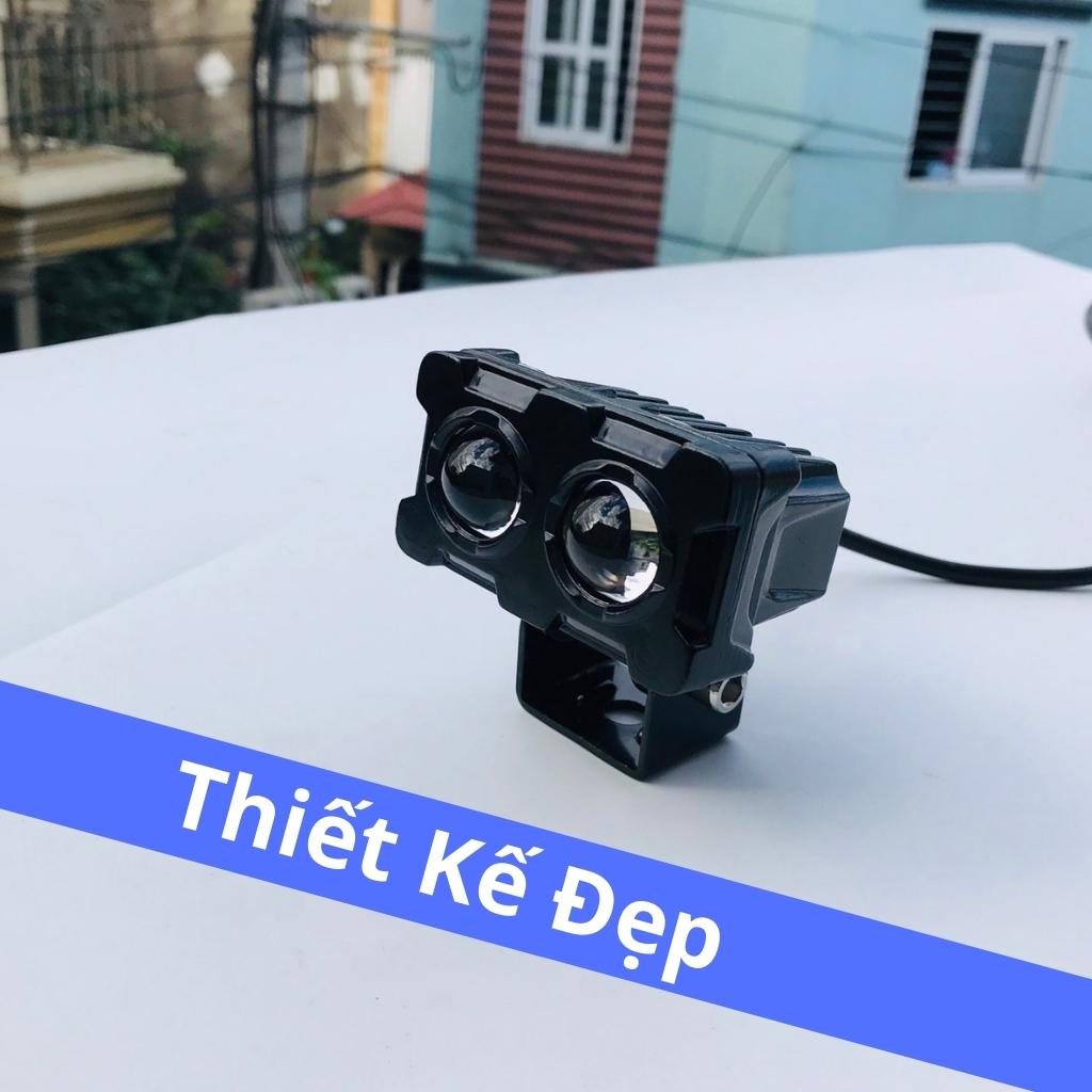 Trợ Sáng Mini 2 Màu Bi Cầu Siêu Sáng Xe Máy HPLIGHT XT - 02