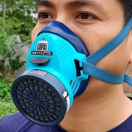 Mặt Nạ Phòng Độc KoKen G7 Hàng Nhật Bản Chính Hãng, Chống Độc Hóa Chất Bụi Mịn, Viền Mềm Ôm Sát Mặt