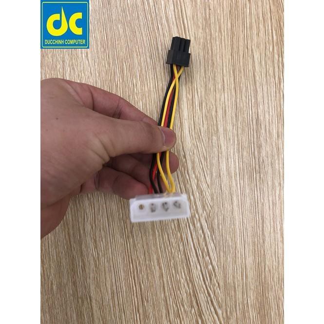 Cáp chuyển đổi nguồn sang 6Pin cho cạc hình