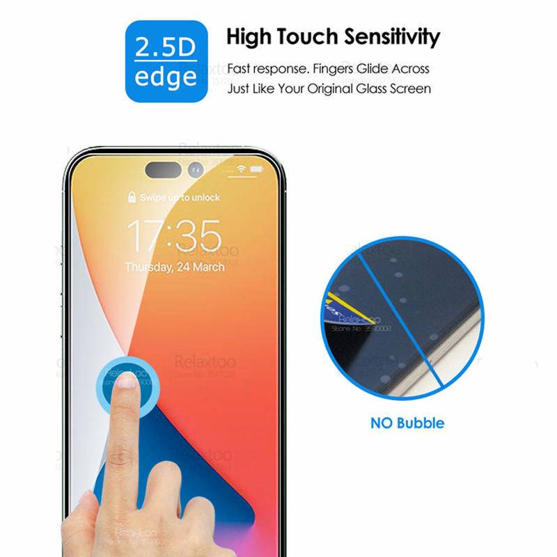 Kính Cường Lực HD Bảo Vệ Màn Hình Cho Iphone 14 13 12 Pro Max 14 Plus 14Pro 13pro 12pro