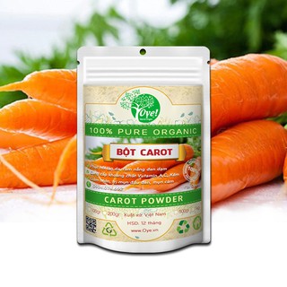 Bột Cà Rốt 500gr