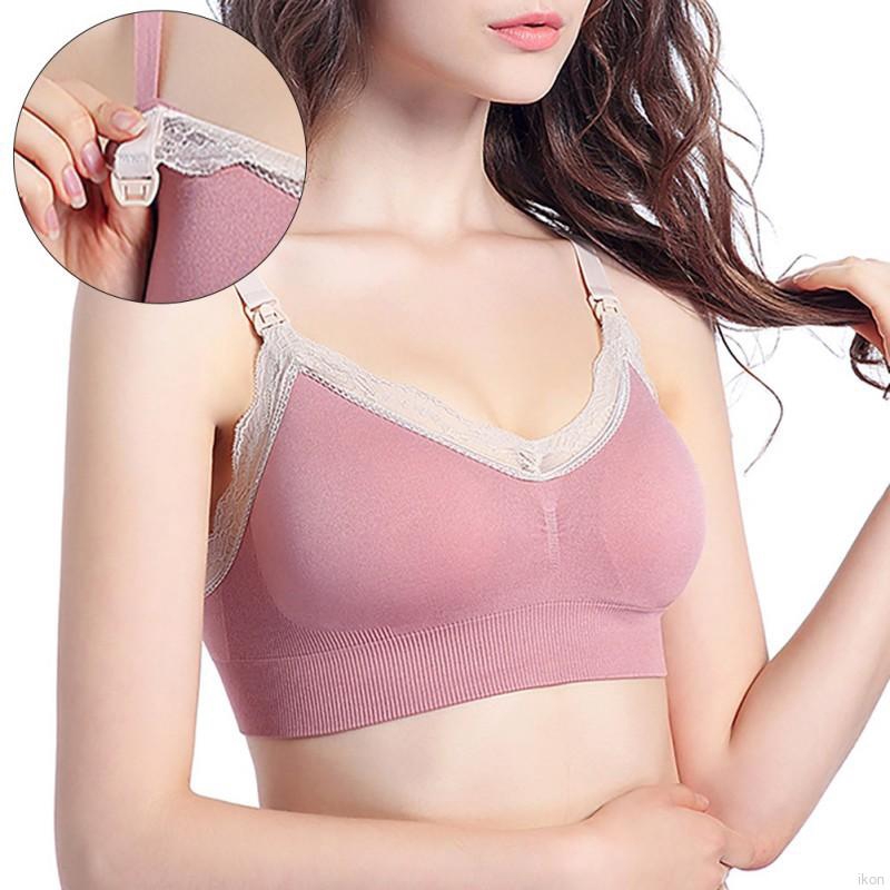 FREESHIP ĐƠN 99K_ Áo ngực không viền &amp; gọng có khóa mở cho phụ nữ cho con bú