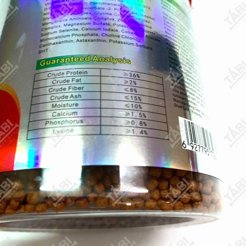 260G Thức Ăn Cá Hồng Két Hỗ Trợ Lên Màu.[HỒNG KÉT 240G]