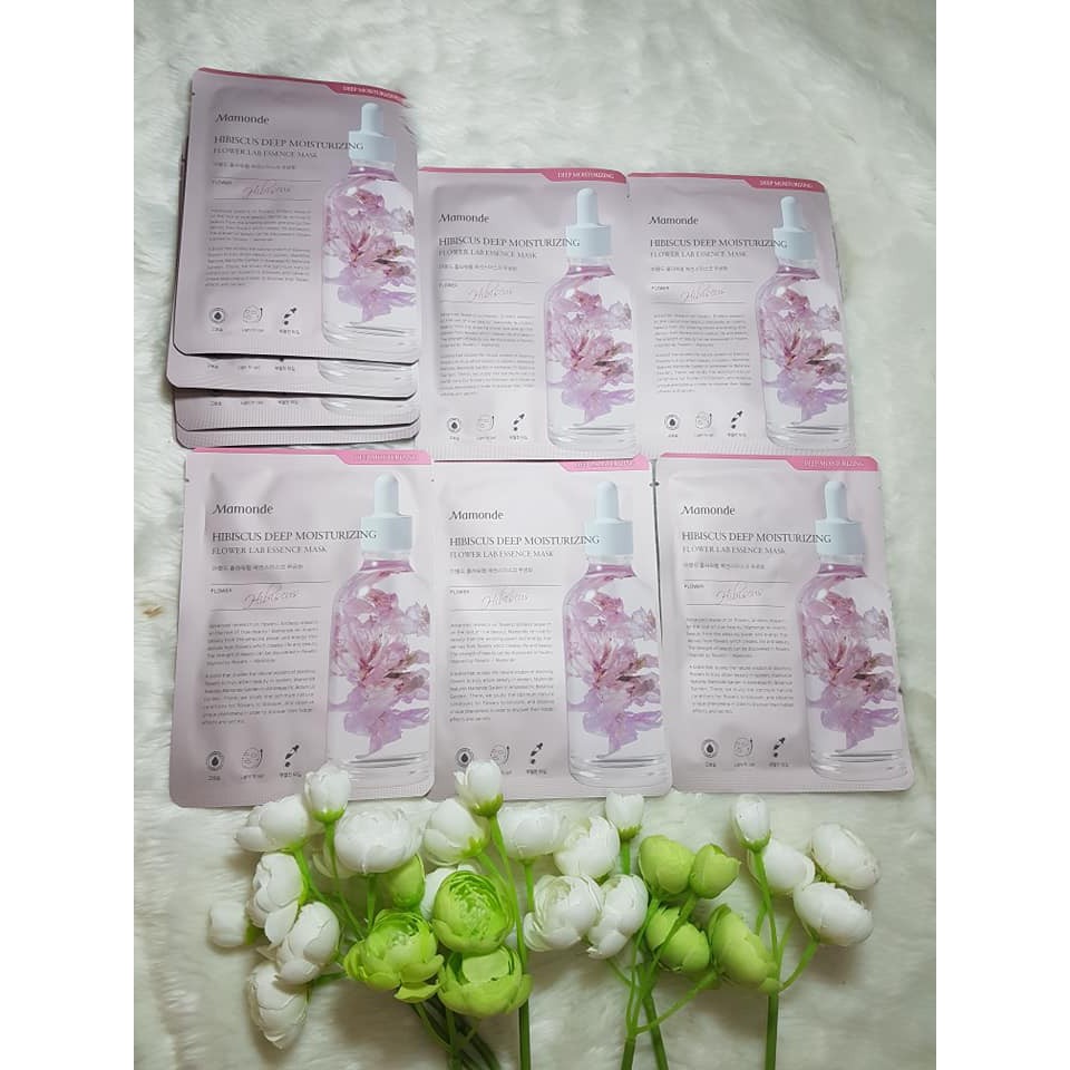 Mặt nạ tinh chất hoa Mamonde Flower Lab Essence Mask.