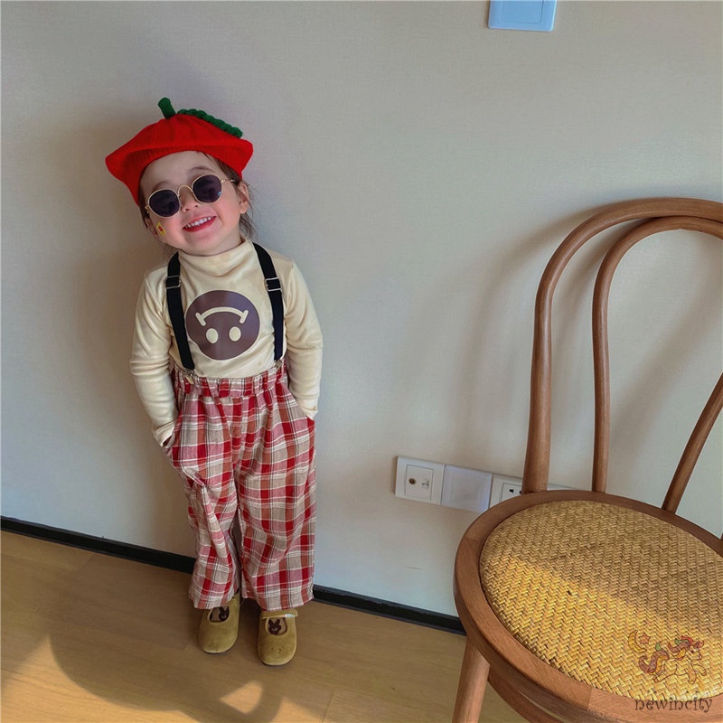 Áo thun bé gái tay dài in hình hoạt hình đơn giản dễ thương