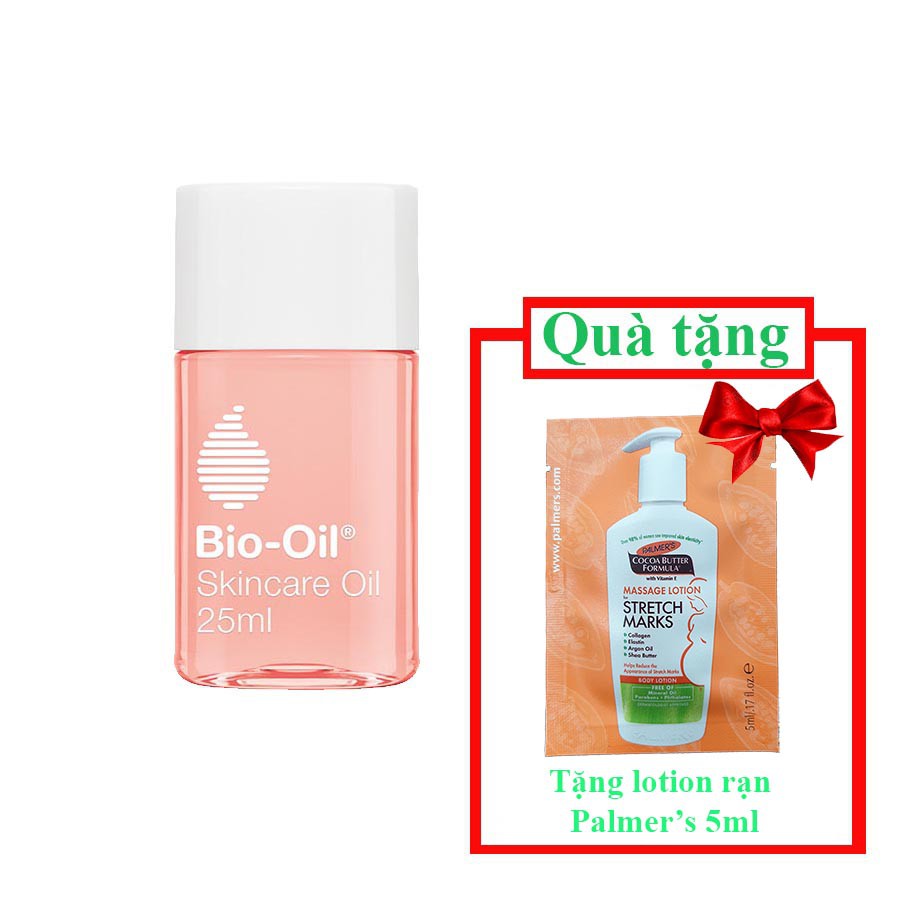 [Tặng Lotion Palmer's] Bio oil 25ml dầu dưỡng da giảm rạn, ngừa thâm, mờ sẹo