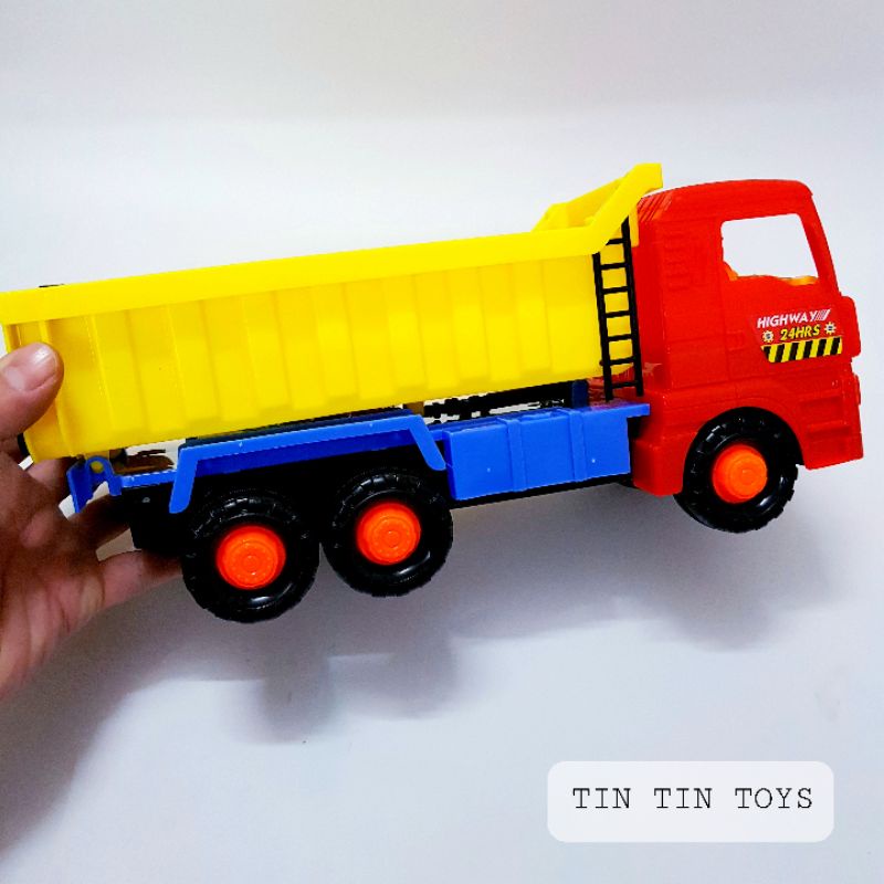 HÀNG VN - TO - ĐẸP] Đồ chơi xe ben chở cát chạy trớn 35cm