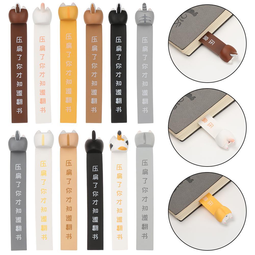 Thẻ Đánh Dấu Sách Hình Mèo DIY Ass1