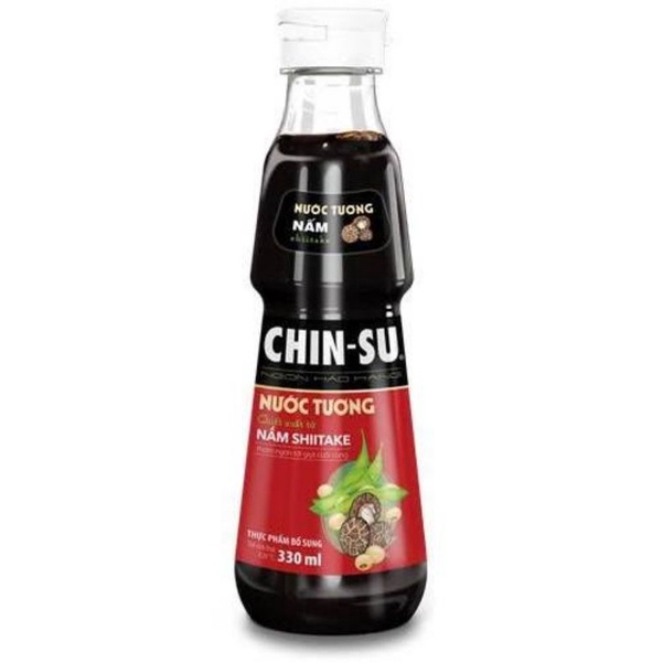 Nước tương CHINSU 330ml vị Nấm Shitake